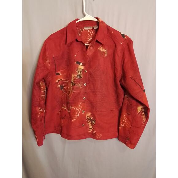 Chico's ,  Shirt jacket. - Picture 2 of 6